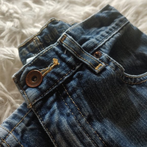 Roebuck & Co Other - Nice Medium Color Blue Jeans Slim Straight Size 12